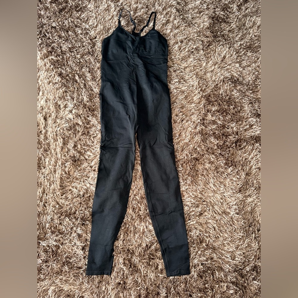 PINK Victoria's Secret Black Jumpsuit